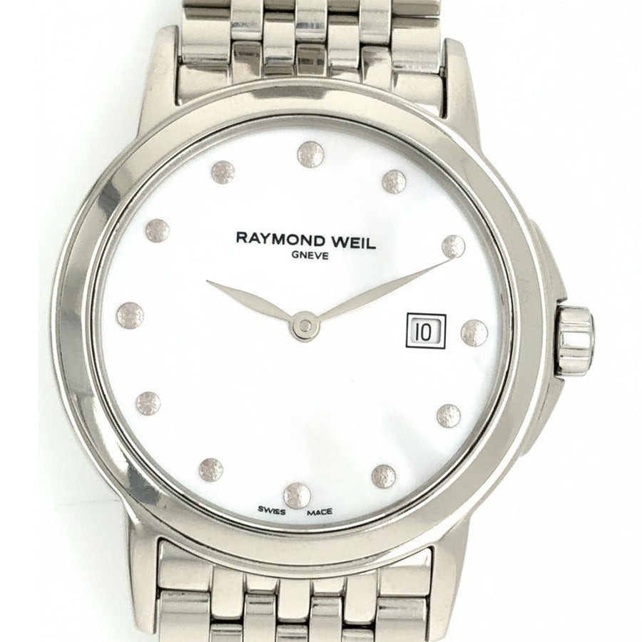 Ladies Raymond Weil Mother of Pearl Stainless Steel Watch