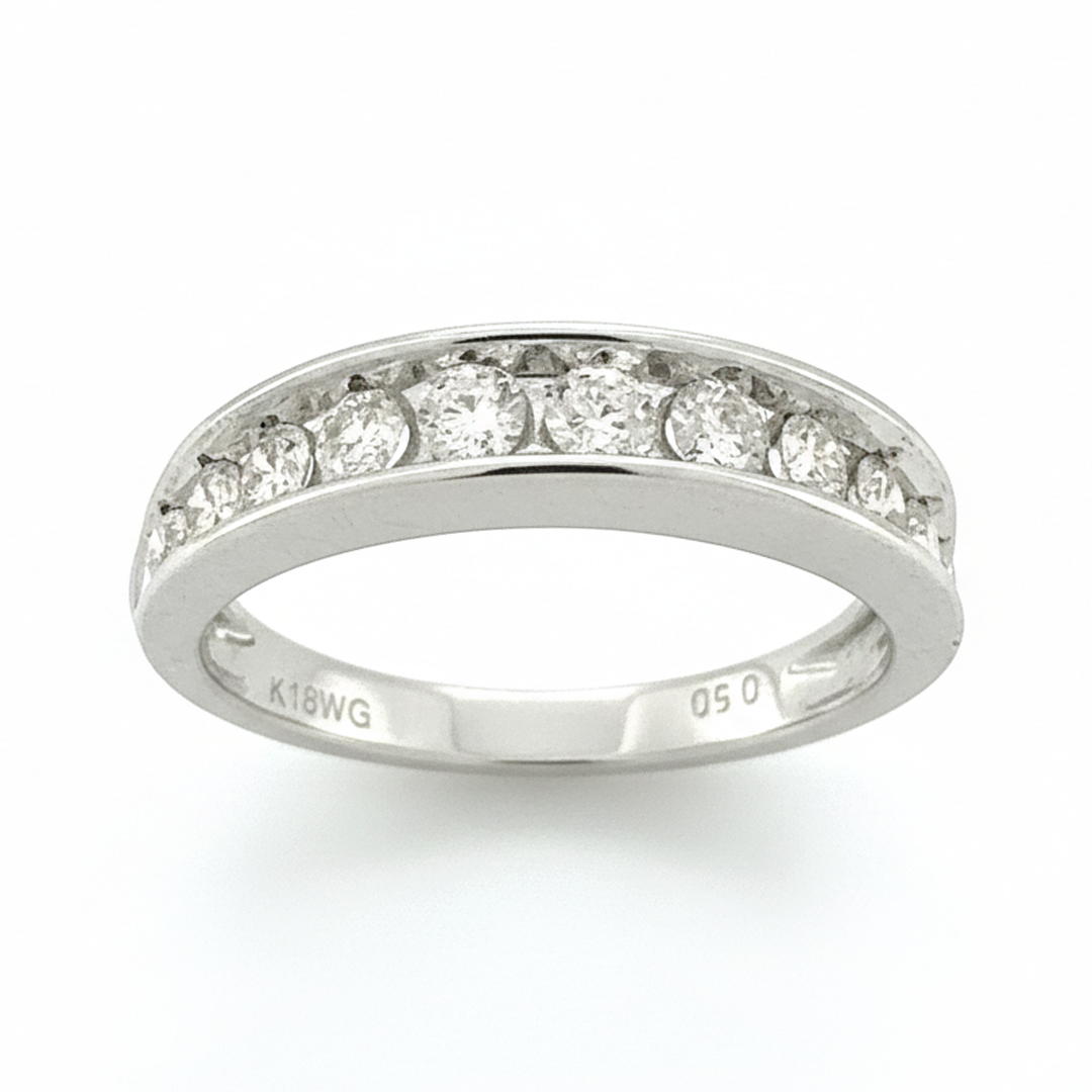 18ct White Gold Diamond Ring