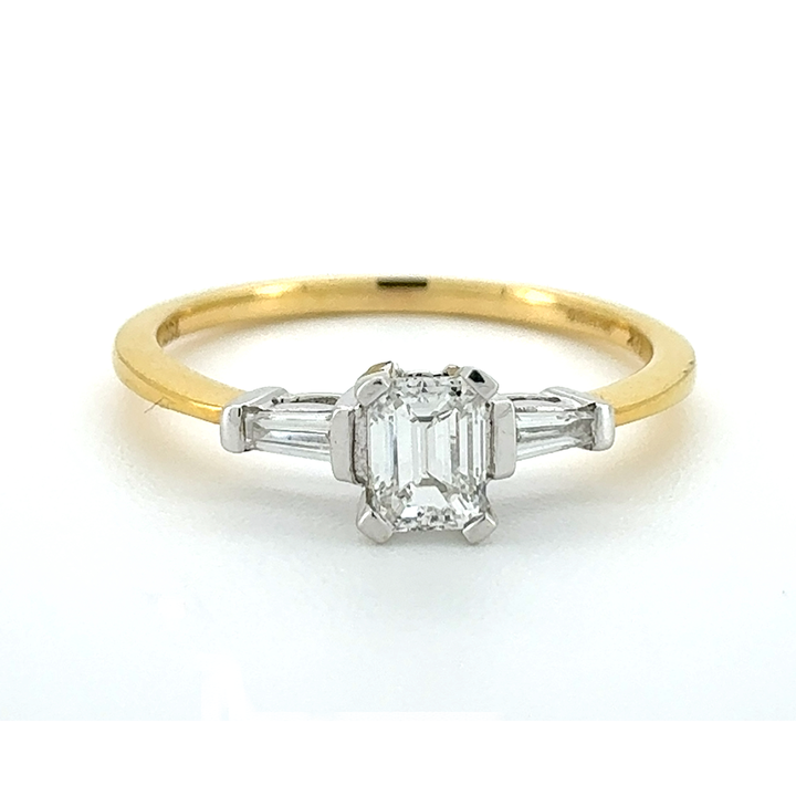 18ct Yellow Gold 0.35ct Diamond Ring