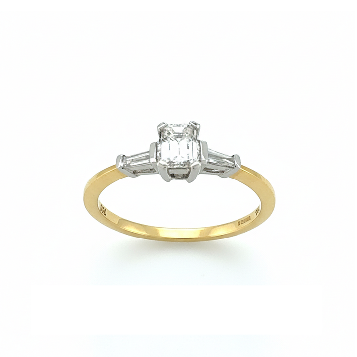 18ct Yellow Gold 0.35ct Diamond Ring