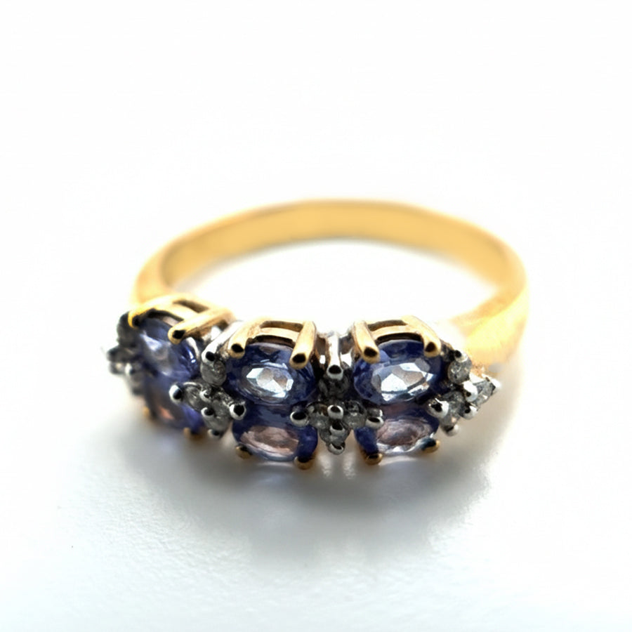 9ct Yellow Gold Tourmaline Ring