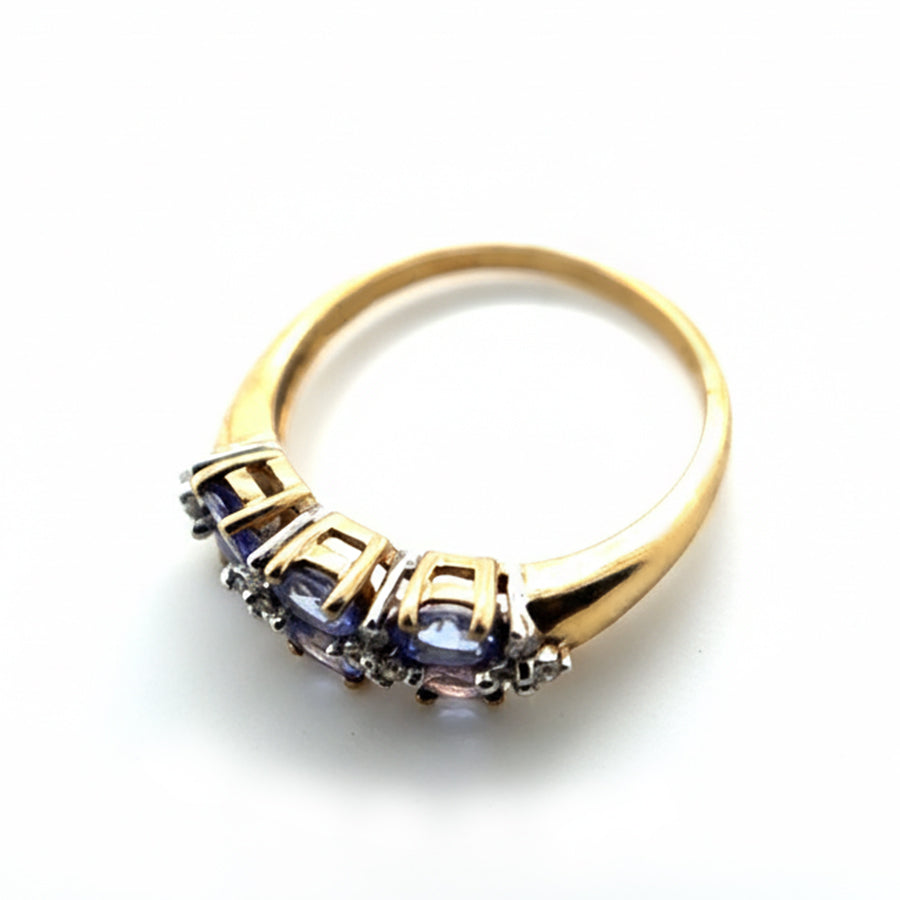 9ct Yellow Gold Tourmaline Ring