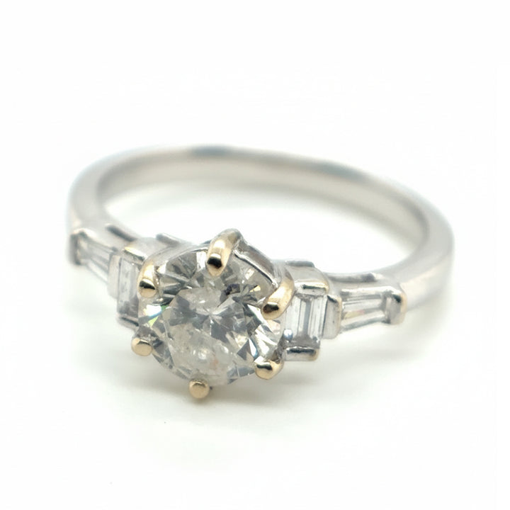 18ct White Gold 1.23ct Diamond Ring