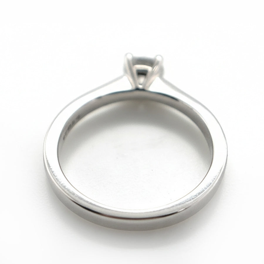 18ct White Gold Solitaire Diamond Ring
