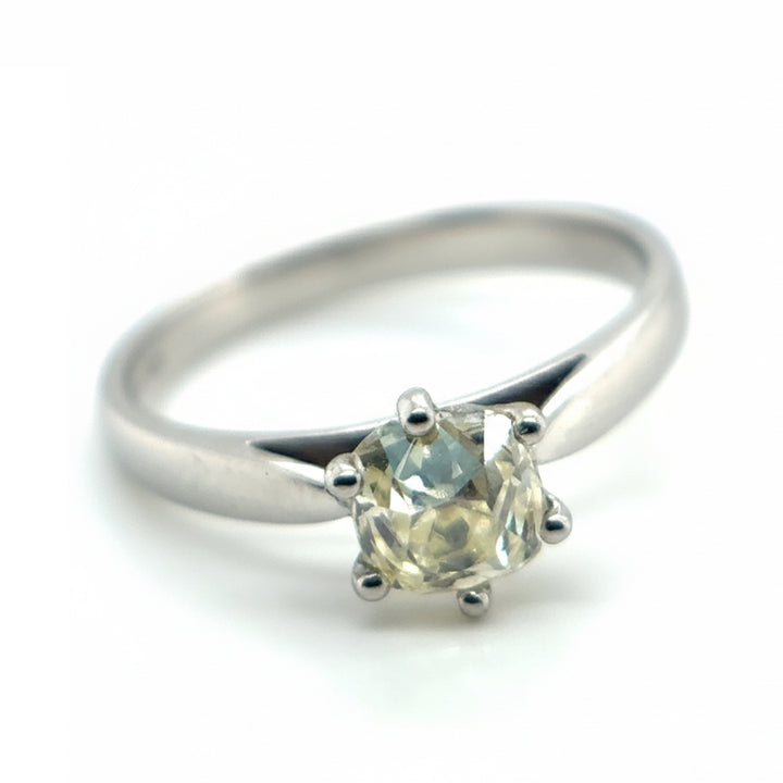 Platinum Diamond Solitaire Ring